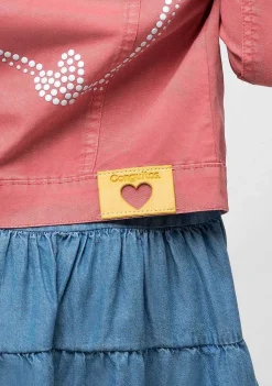 Roupas De Menina-Conguitos Jaqueta Rosa De Menina
