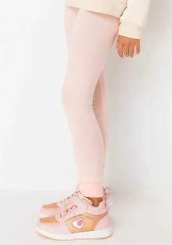 Roupas De Menina-Conguitos Joggers De Jersei Cor-De-Rosa Para Menina