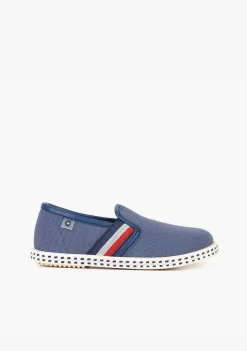 Tênis-Conguitos Lona Azul Menino