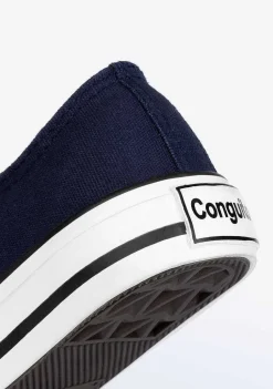 Tênis Casuais-Conguitos Lona De Tênis Basico Marinho