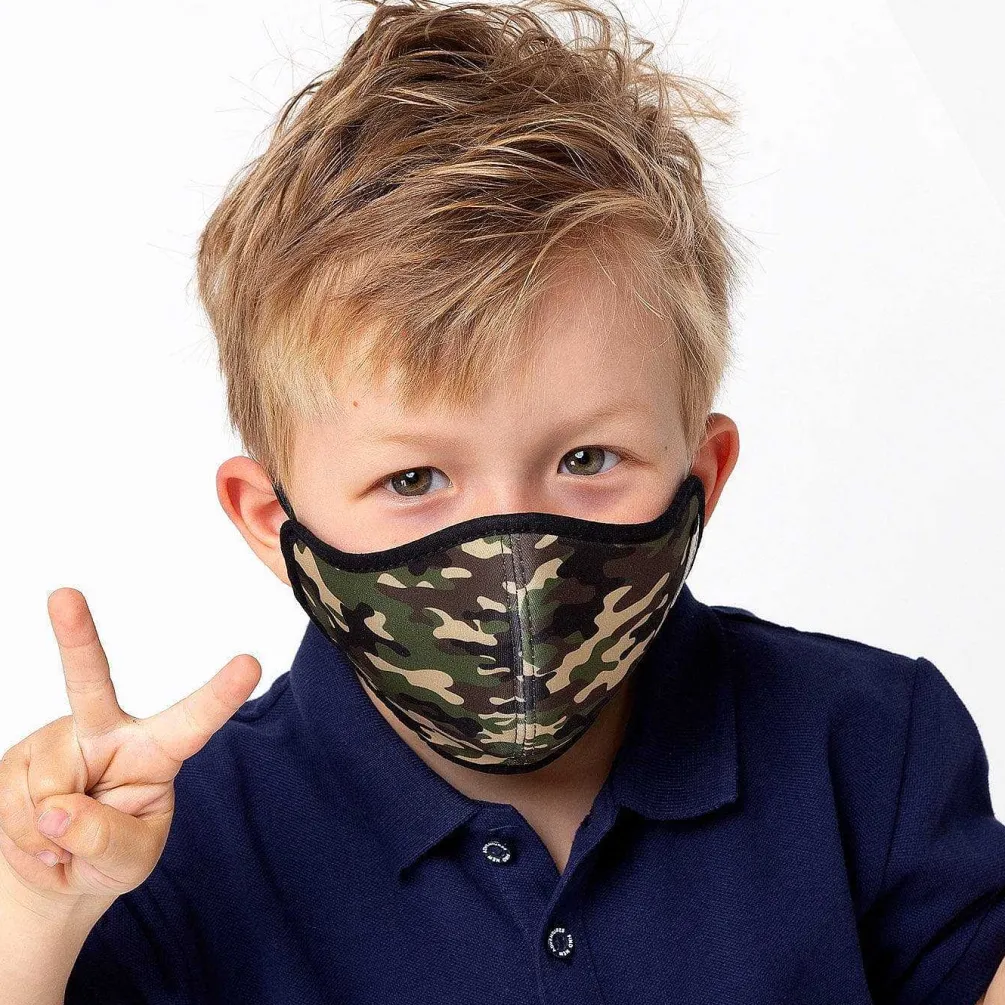 Todos Os Acessórios-Conguitos Mascara Certificada De Camuflagem Infantil