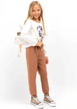 Todos Os Acessórios-Conguitos Mochila Coelho Bege De Menina