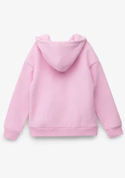 Moletons-Conguitos Moletom Monstros Rosa Para Menina