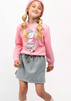 Moletons-Conguitos Moletom Ursinho De Pelucia Para Menina