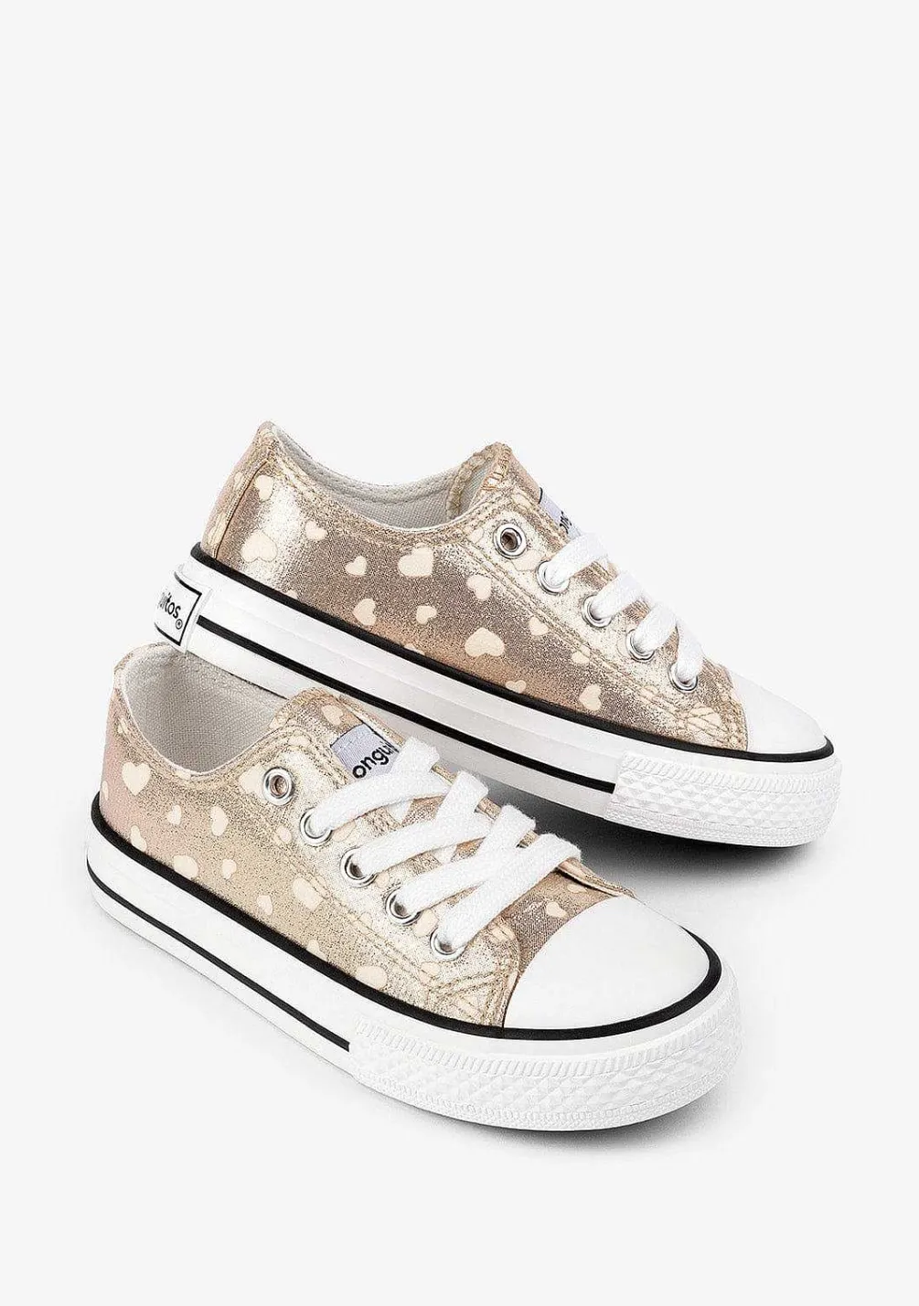Tênis Casuais-Conguitos Platium Feminino Brilha No Escuro Tênis