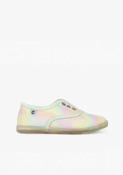 Tênis-Conguitos Plimsolls Ecologicos Tie Dye