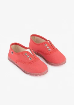 Tênis-Conguitos Plimsolls Fucsia Ecologicos