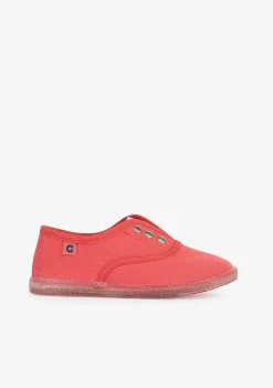 Tênis-Conguitos Plimsolls Fucsia Ecologicos