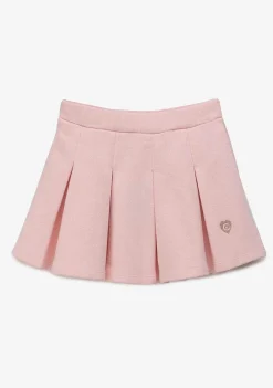 Roupas De Menina-Conguitos Saia Basica Rosa De Menina