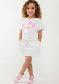 Roupas De Menina-Conguitos Saia Esportiva Branca
