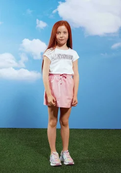 Roupas De Menina-Conguitos Saia Esportiva Rosa