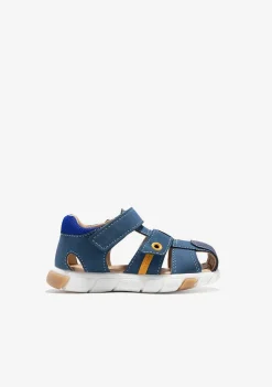 Sapatos De Menina-Conguitos Sandálias Azul Bebé