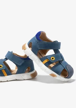 Sapatos De Menina-Conguitos Sandálias Azul Bebé