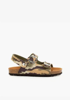 Sapatos De Menino-Conguitos Sandálias Bio Camuflada Menino