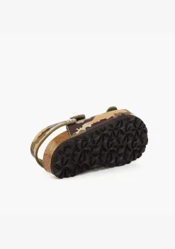 Sapatos De Menino-Conguitos Sandálias Bio Camuflada Menino
