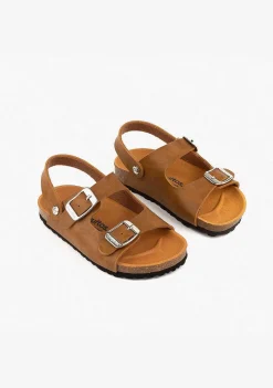 Sapatos De Menino-Conguitos Sandálias Bio Castanhas Menino