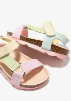 Sapatos De Menina-Conguitos Sandálias Bio Rosa