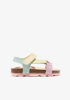 Sapatos De Menina-Conguitos Sandálias Bio Rosa