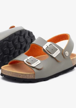 Sapatos De Menino-Conguitos Sandálias Bio Sinteticas Caqui Para Menino