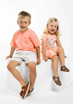 Sapatos De Menino-Conguitos Sandálias Bio Unissexo Castanho Multicor
