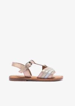 Sapatos De Menina-Conguitos Sandálias De Fivela Multicor De Menina Napa