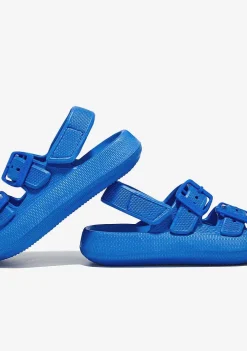 Sapatos De Menina-Conguitos Sandálias Eva Azul