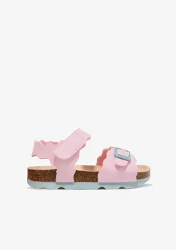 Sapatos De Menina-Conguitos Sandálias Onda Bio Rosa