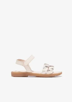 Sapatos De Menina-Conguitos Sandálias Trancadas Bege