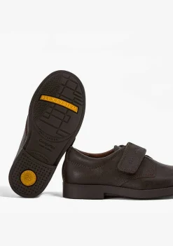Sapatos De Menino-Conguitos Sapatos Escolares Castanhos Para Meninos
