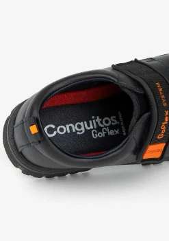 Sapatos De Menino-Conguitos Sapatos Escolares Do Sistema Goflex Da Marinha Para Menino