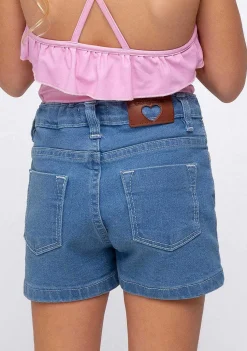 Roupas De Menina-Conguitos Shorts Jeans Femininos