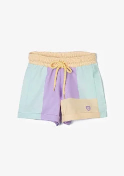 Roupas De Menina-Conguitos Shorts Lisos De Pelucia Multicoloridos Para Meninas