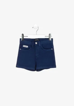 Roupas De Menina-Conguitos Shorts Marinho Feminino