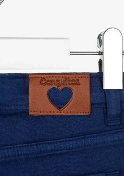 Roupas De Menina-Conguitos Shorts Marinho Feminino