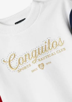 Roupas De Menina-Conguitos Sweatshirt Nautica Multicor