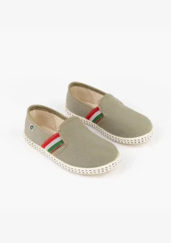 Tênis-Conguitos Tela Caqui Masculina