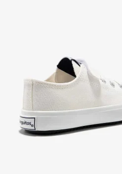 Sapatos De Menina-Conguitos Tênis Branco Com Cadarcos Elasticos