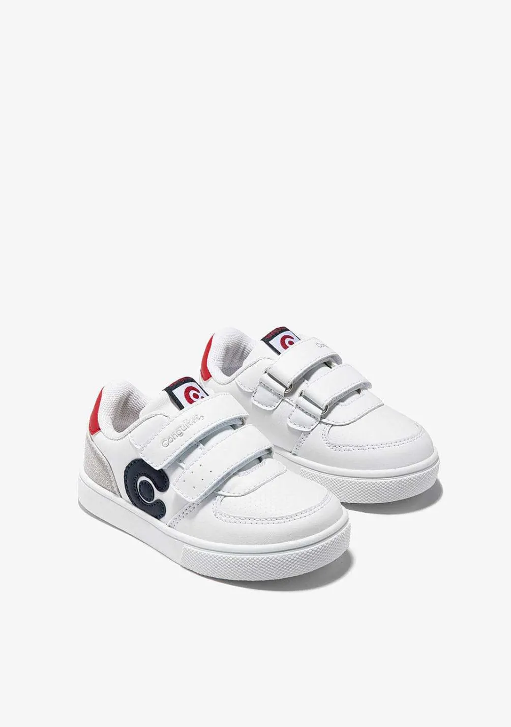 Tênis Casuais-Conguitos Tênis Com Logotipo Vermelho