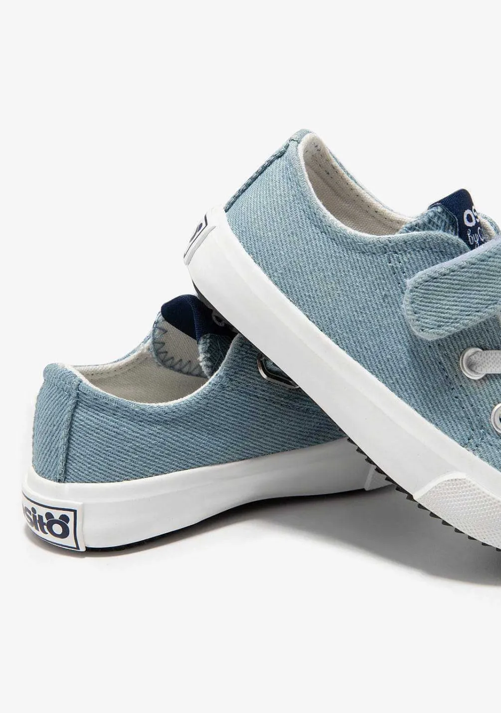 Sapatos De Menina-Conguitos Tênis Elasticos Jeans