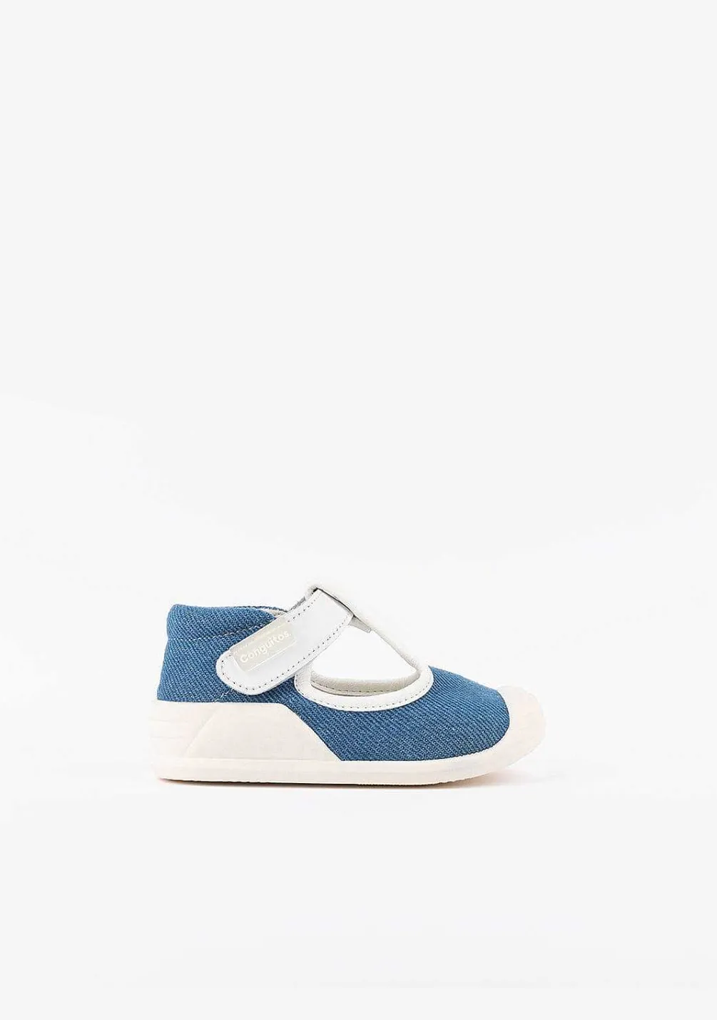 Primeiros Passos-Conguitos Tênis Jeans First Steps Para Bebé
