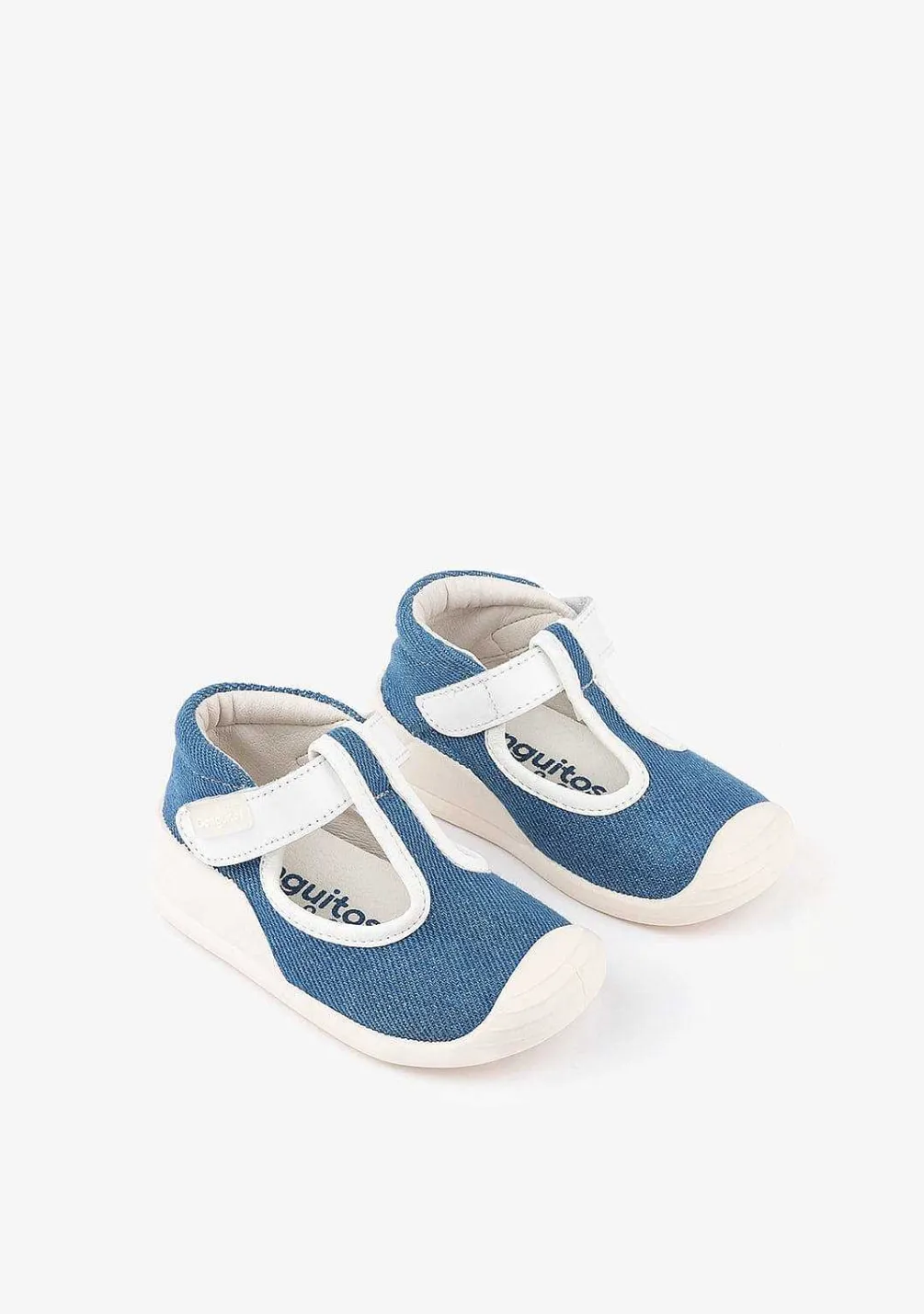 Primeiros Passos-Conguitos Tênis Jeans First Steps Para Bebé