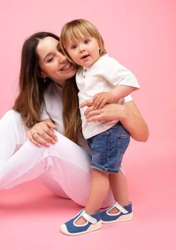 Primeiros Passos-Conguitos Tênis Jeans First Steps Para Bebé