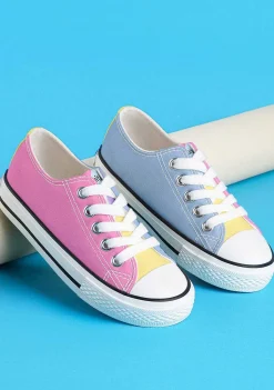 Tênis Casuais-Conguitos Tênis Multicoloridos De Luz Solar Para Menina