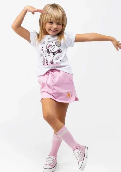 Tênis Casuais-Conguitos Tênis Rosa Feminino Que Brilha No Escuro