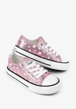 Tênis Casuais-Conguitos Tênis Rosa Feminino Que Brilha No Escuro