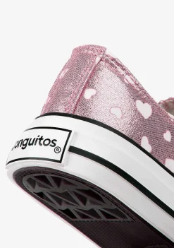 Tênis Casuais-Conguitos Tênis Rosa Feminino Que Brilha No Escuro