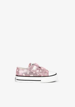 Tênis Casuais-Conguitos Tênis Rosa Para Bebé Brilha No Escuro