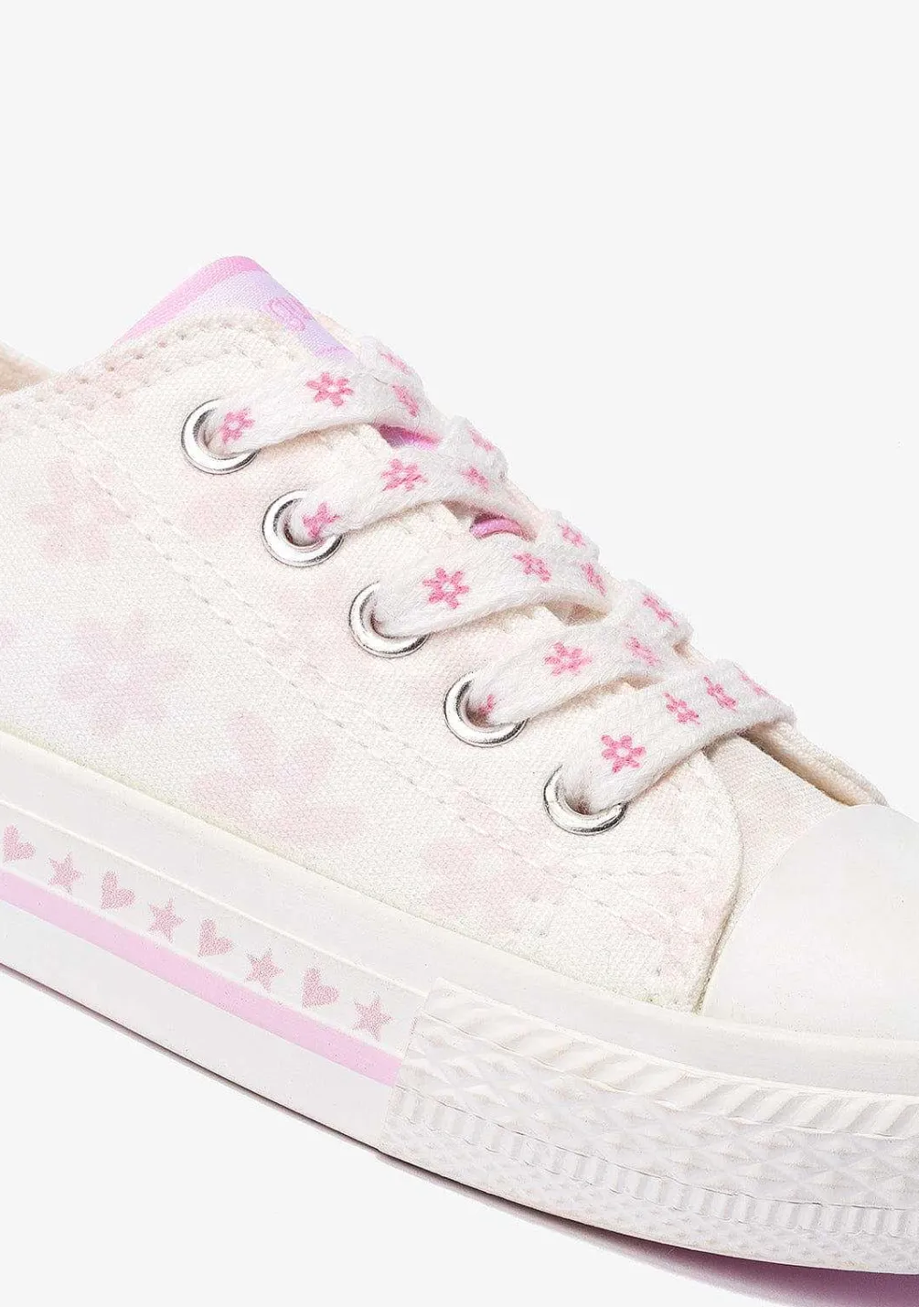 Tênis Casuais-Conguitos Tênis Solar Branco Feminino Em Lona