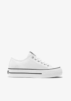 Tênis Casuais-Conguitos Tênis Solar Hawai Branco B&W