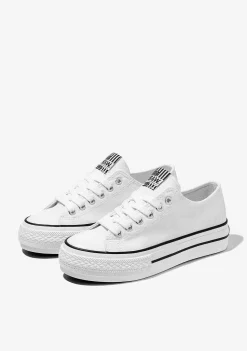 Tênis Casuais-Conguitos Tênis Solar Hawai Branco B&W